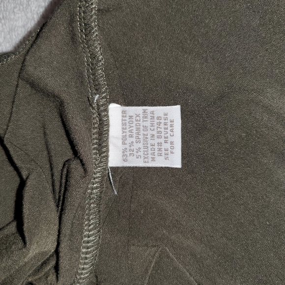 The Territory Ahead Olive Green Dress - Picture 10 of 10